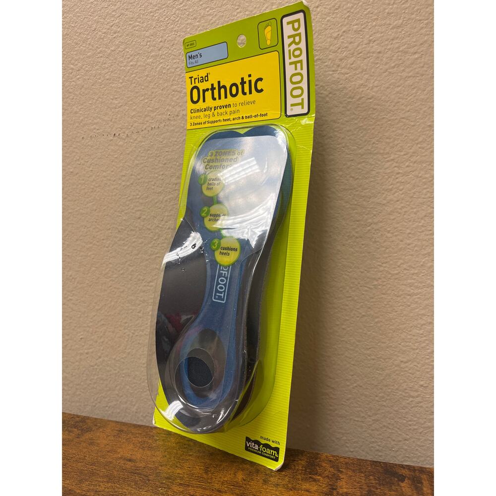 ProFOOT Triad Orthotic, Men’s Fits All